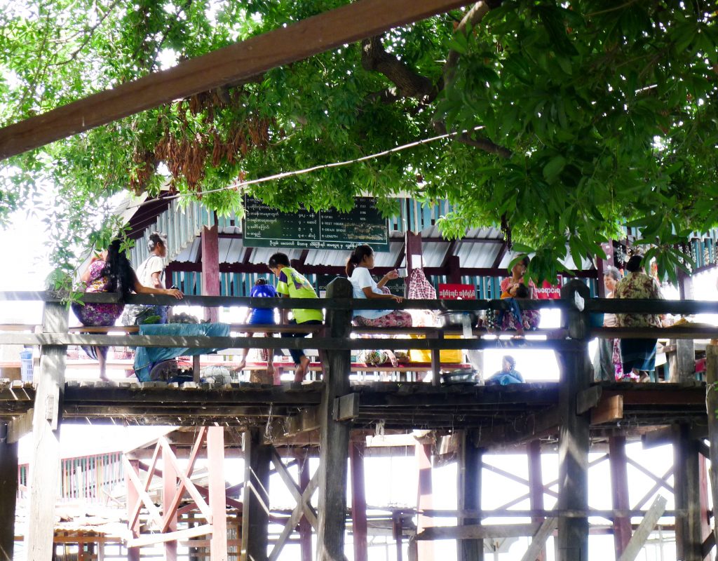 Myanmar - Mandalay - Teak Brücke 4